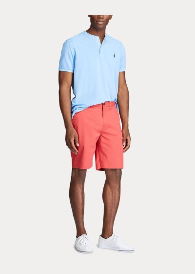 Men's Polo Ralph Lauren Featherweight Mesh Henley | 395846CSG